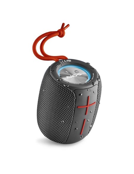 ALTAVOCES NGS ROLLER NITRO RGB PORTATIL WATERPROOF IPX5/BT/USB/AUX BLACK