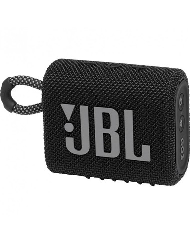 ALTAVOZ JBL GO 3 WIRELESS BLUETOOTH 5.1 IP67 BLACK