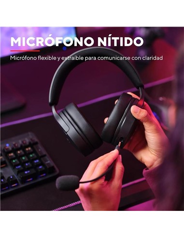 AURICULARES + MICROFONO TRUST GAMING GXT 489...