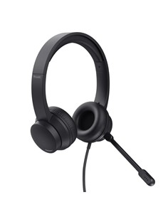 AURICULARES + MICROFONO TRUST AYDA HEADSET PC USB BLACK 2
