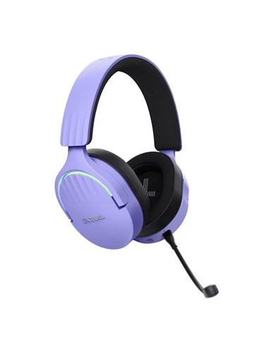 AURICULARES + MICROFONO TRUST GAMING RGB GXT...