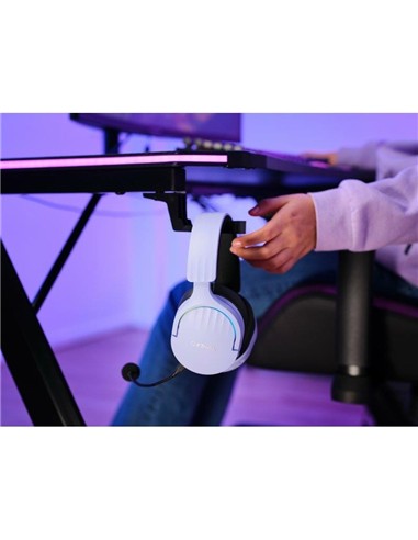 AURICULARES + MICROFONO TRUST GAMING RGB GXT...