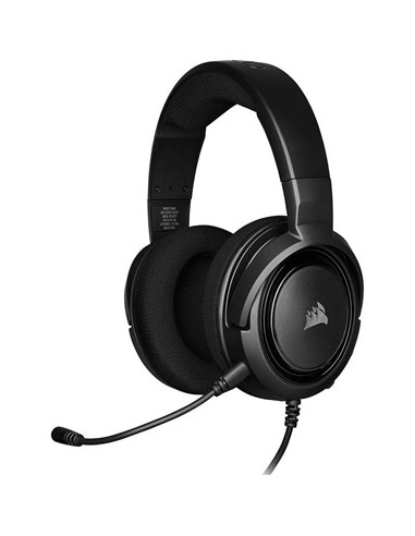 AURICULARES + MICROFONO CORSAIR HS35 GAMING PC CARBON BLACK