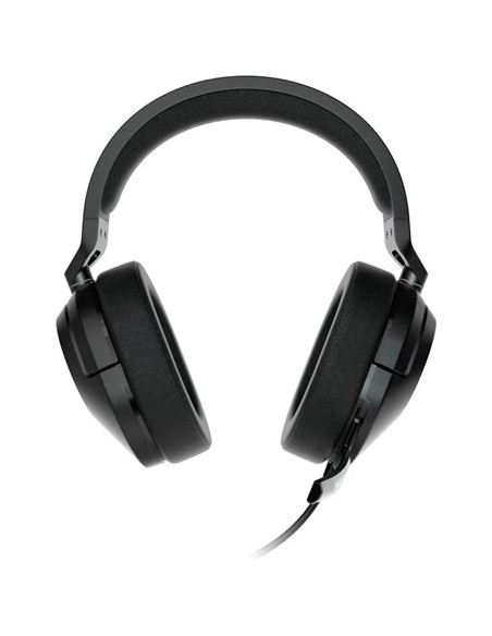 AURICULARES + MICROFONO CORSAIR HS55 SURROUND CARBON GAMING USB BLACK