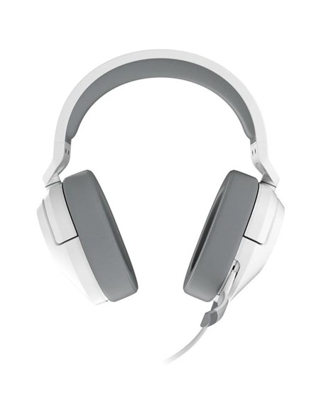 AURICULARES + MICROFONO CORSAIR HS55 SURROUND CARBON GAMING USB WHITE