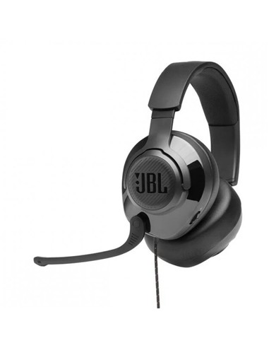 AURICULARES + MICROFONO JBL GAMING QUANTUM 200 HEADSET JACK BLACK