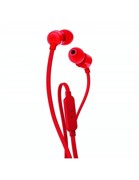 AURICULARES + MICROFONO JBL TUNE 110 IN EAR AUX RED