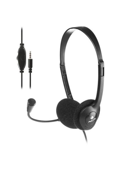 AURICULARES + MICROFONO NGS MS103MAX JACK 3.5 BLACK