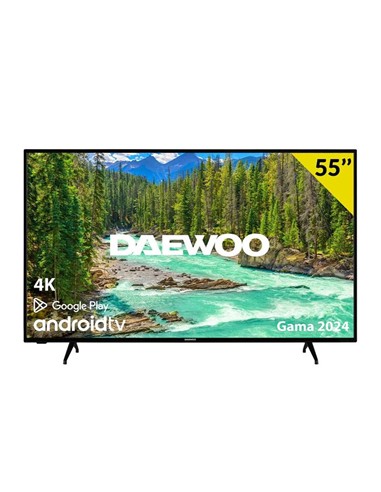 TELEVISOR LED DAEWOO 55 4K UHD USB SMART TV ANDROID WIFI BLUETOOTH DOLBY
