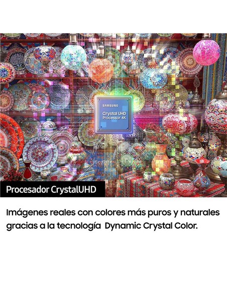 TELEVISOR LED SAMSUNG CRYSTAL 43 4K UHD USB SMART TV WIFI BT