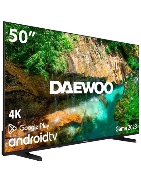 TELEVISOR LED DAEWOO 50 4K UHD USB SMART TV ANDROID WIFI BLUETOOTH DOLBY