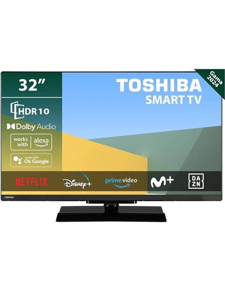 TELEVISOR LED TOSHIBA 32 LED HD USB SMART TV ANDROID WIFI BLUETOOTH HOTEL