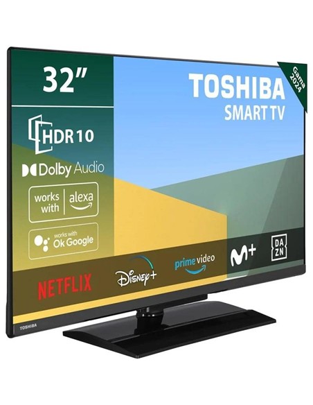 TELEVISOR LED TOSHIBA 32 LED HD USB SMART TV ANDROID WIFI BLUETOOTH HOTEL