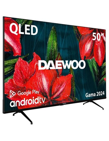 TELEVISOR DAEWOO 50 QLED 4K UHD USB SMART TV...