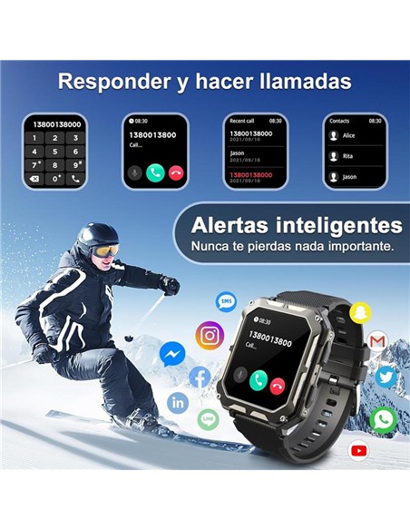 SMARTWATCH RELOJ CUBOT C20 PRO BT IP68 BLACK