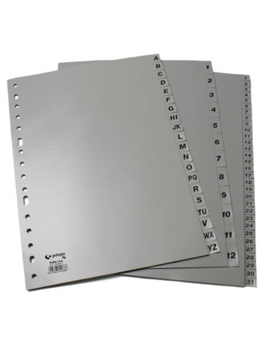 SEPARADOR FOLIO NUMERADOS 1-31 DOHE/GRAFOPLAST.