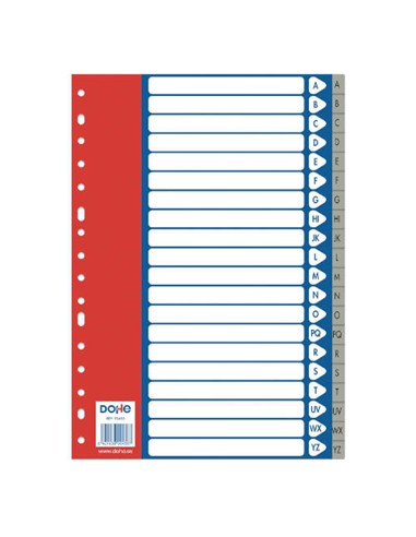 SEPARADOR FOLIO A-Z DOHE/GRAFOPLAST.