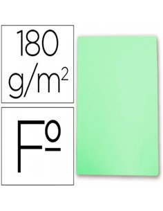 SUBCARPETAS GIO FOLIO VERDE 180GR RF:1329803.