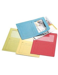 SUBCARPETAS VENTANA UNI FOLIO ROJO RF:96147.