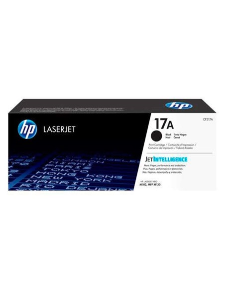 TONER HP CF217A 17A BLACK