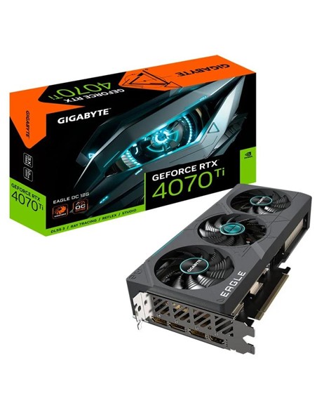 TARJETA DE VIDEO NVIDIA GIGABYTE RTX4070TI EAGLE OC 12GB GDDR6X PCIE 4.0