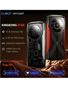 COMANDERO PDA SMARTPHONE CUBOT KING KONG STAR 6.78... 2