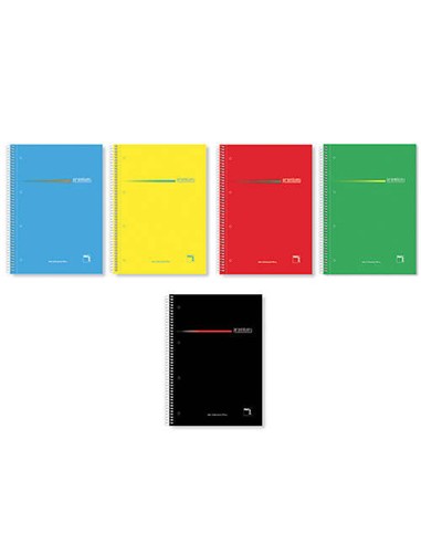 BLOCK ESPIRAL NOTEBOOK CUARTO 160H T.DURA 1322851.