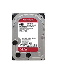 DISCO DURO WESTERN DIGITAL 6TB 3,5 SATA RED 2