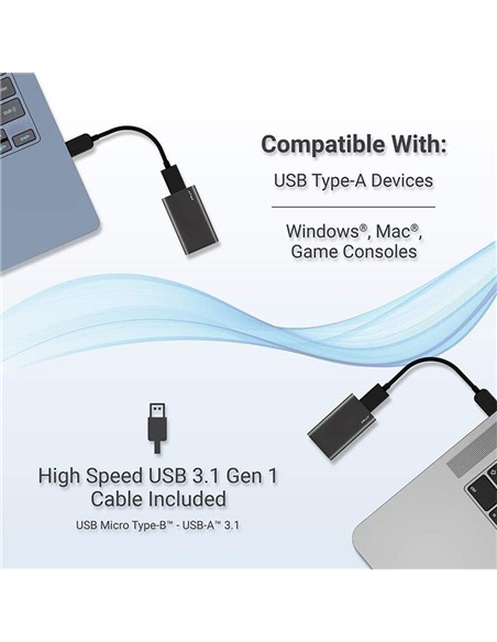 DISCO DURO EXTERNO PNY PORTABLE SSD 960GB 1TB