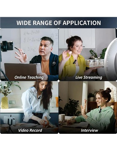 MICROFONO RECEPTOR ONEWAY USB C LAVALIER...