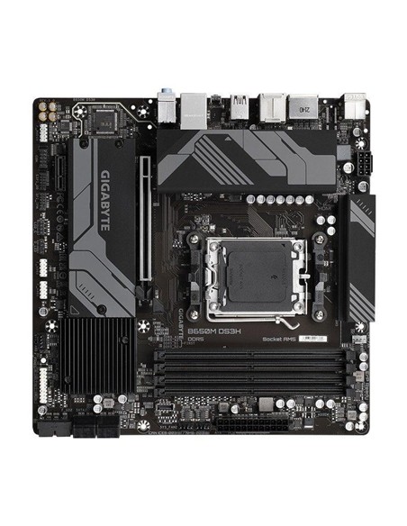 PLACA BASE GIGABYTE GA-B650M DS3H AMD AM5 MATX 4XDDR5 HDMI + DP