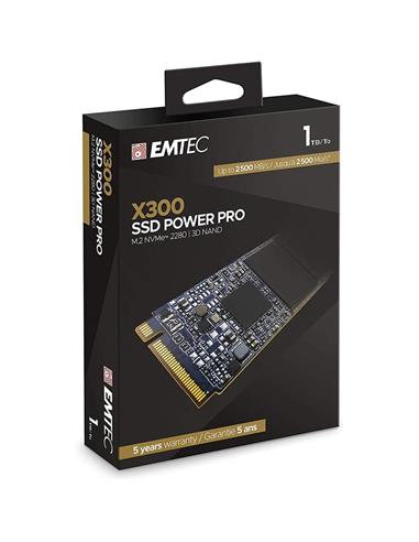 DISCO DURO SSD EMTEC 1TB M2 POWER PRO X300 M.2 NVME