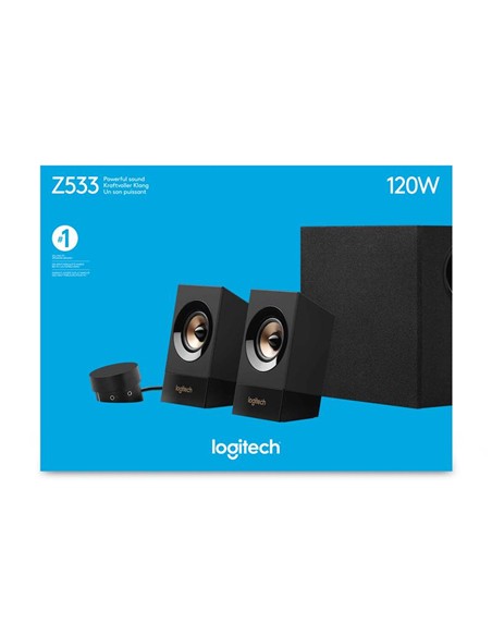 ALTAVOCES LOGITECH Z533 2.1 60W BLACK
