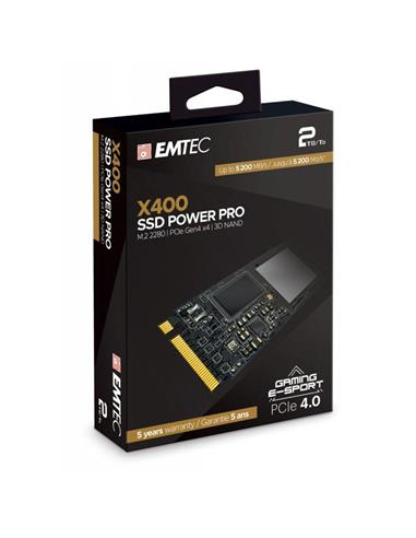 DISCO DURO SSD EMTEC POWER PRO X400 ECSSD2TX400 2TB M2 NVME