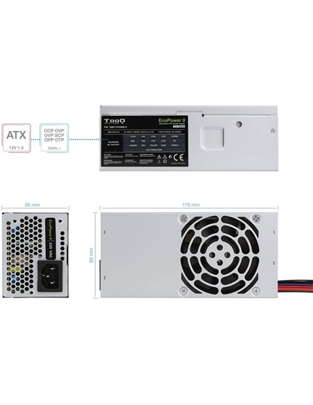 FUENTE DE ALIMENTACION TOOQ 500W TFX