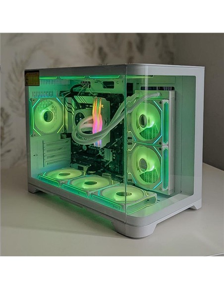 ORDENADOR GAMING HYPE M RGB I5 12400/32GB/SSD1TB NVME/R.LIQ/850W WHITE