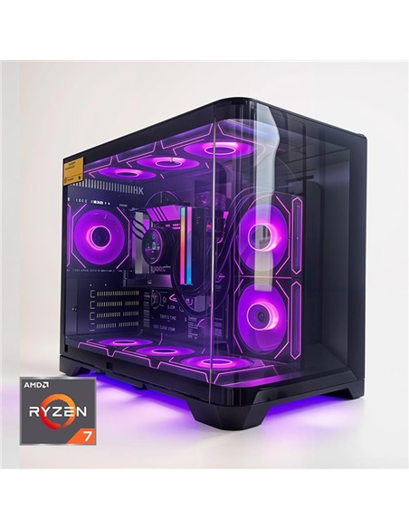 ORDENADOR GAMING HYPE M RGB R7 5700G/32GB/SSD1TB NVME/R.LIQ/850W