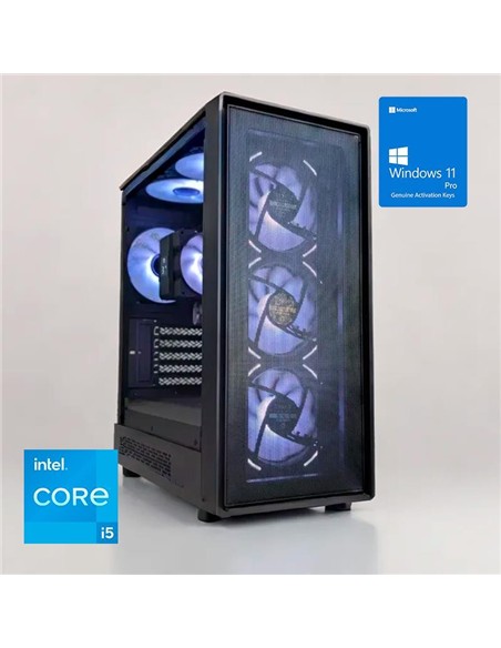 ORDENADOR GAMING STORM RGB I5 12400/8G/SSD500 NVME/600W/W11PRO