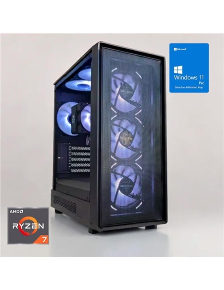ORDENADOR GAMING STORM RGB RYZEN 7 5700G/16G/SSD500 NVME/600W/W11PR