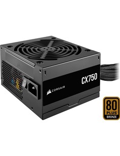 FUENTE DE ALIMENTACION CORSAIR 750W CX750 80+ BRONZE ATX...