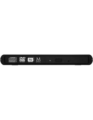 REGRABADORA EXTERNA DVD VERBATIM DUAL USB BLACK