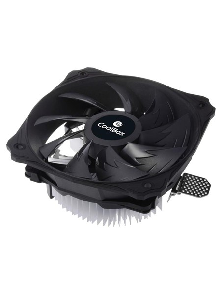 VENTILADOR DISIPADOR COOLBOX PLANNAR CPU 120MM INTEL/AMD BLACK