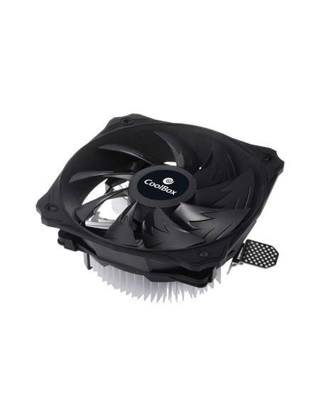 VENTILADOR DISIPADOR COOLBOX PLANNAR CPU 120MM INTEL/AMD BLACK