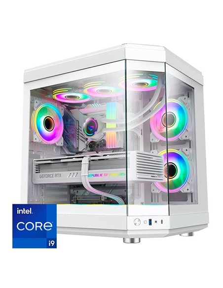ORDENADOR GAMING HYPE RGB I9 14900K/32 DDR5/2TB NVME/REF.LIQ/850W WHITE