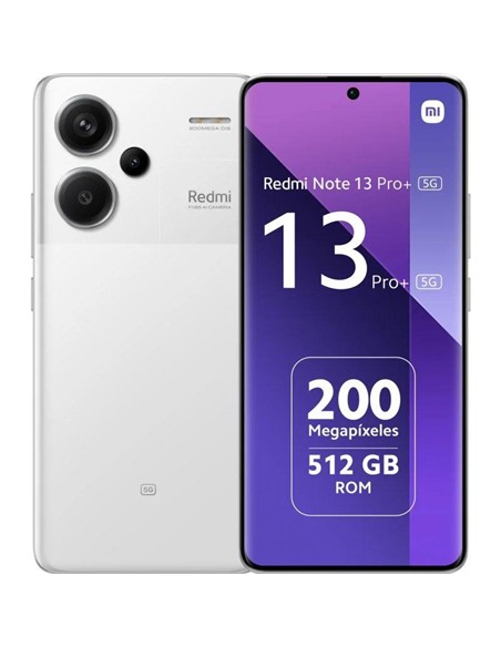 SMARTPHONE XIAOMI REDMI NOTE 13 PRO+ 6.67 12GB/512GB/200MP/NFC/5G WHITE