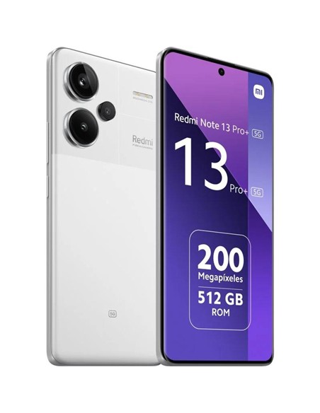 SMARTPHONE XIAOMI REDMI NOTE 13 PRO+ 6.67 12GB/512GB/200MP/NFC/5G WHITE
