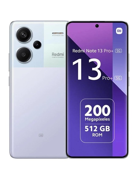 SMARTPHONE XIAOMI REDMI NOTE 13 PRO+ 6.67 8GB/256G/200MP/NFC/5G PURPLE