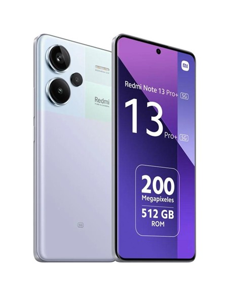 SMARTPHONE XIAOMI REDMI NOTE 13 PRO+ 6.67 8GB/256G/200MP/NFC/5G PURPLE