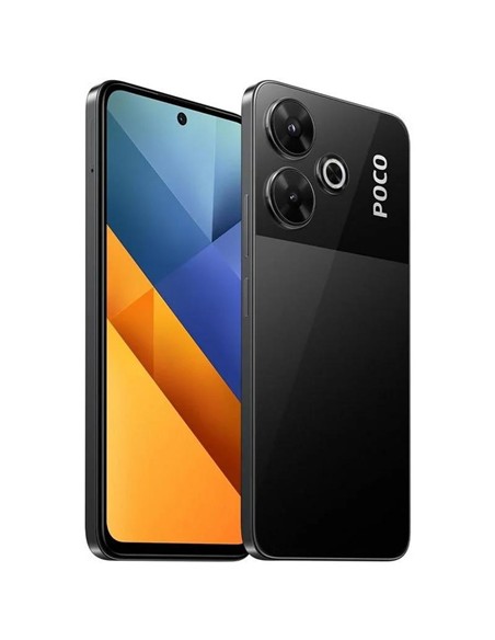 SMARTPHONE XIAOMI POCO M6 6.79 FHD+ HELIO G91 6GB/128GB/108MP/NFC/4G BLACK