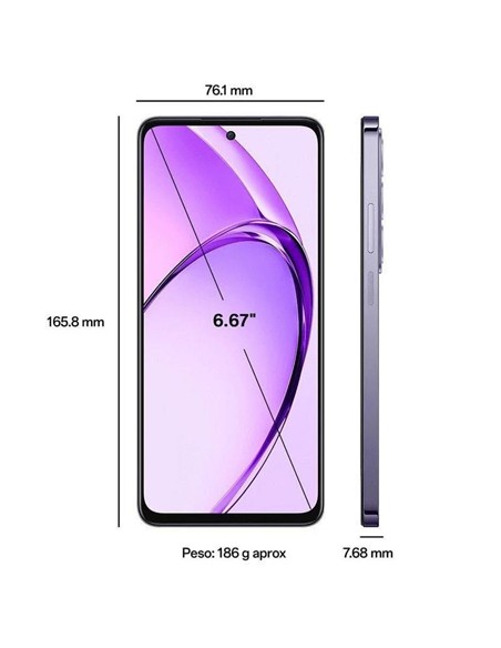 SMARTPHONE OPPO A80 6.67 HD+ 8GB/256GB/50MPX/NFC/5G PURPLE
